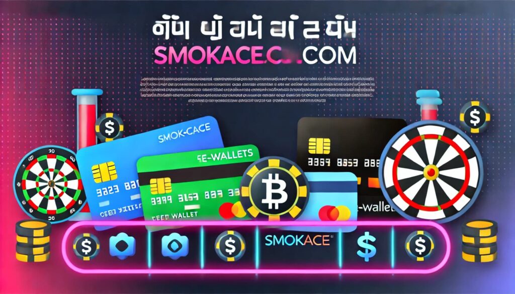 Μέθοδοι πληρωμής και ανάληψης στο Smokace.com καζίνο